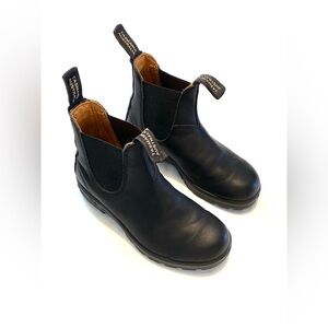 Blundstone Black Leather Chelsea Boots Pull-On Unisex AU 3 US Women’s 6